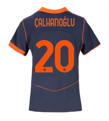 Inter Milan Hakan Calhanoglu #20 Tredjetrøje Dame 2025-26 Kortærmet